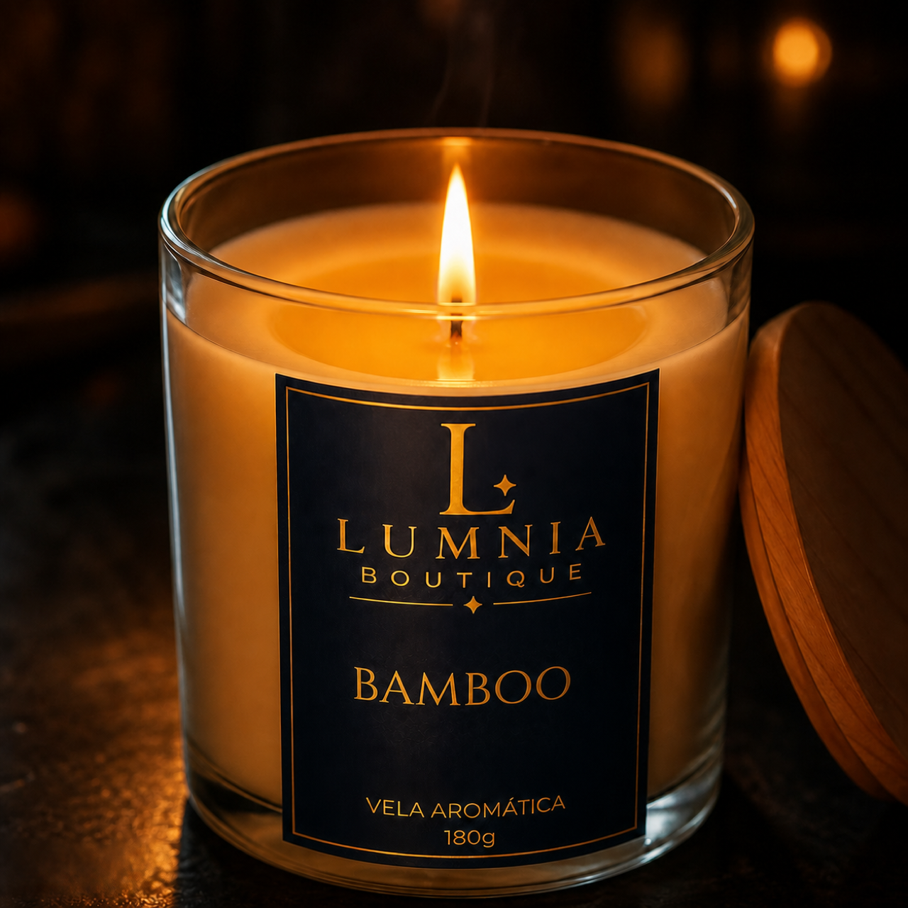 Vela Aromática Bamboo