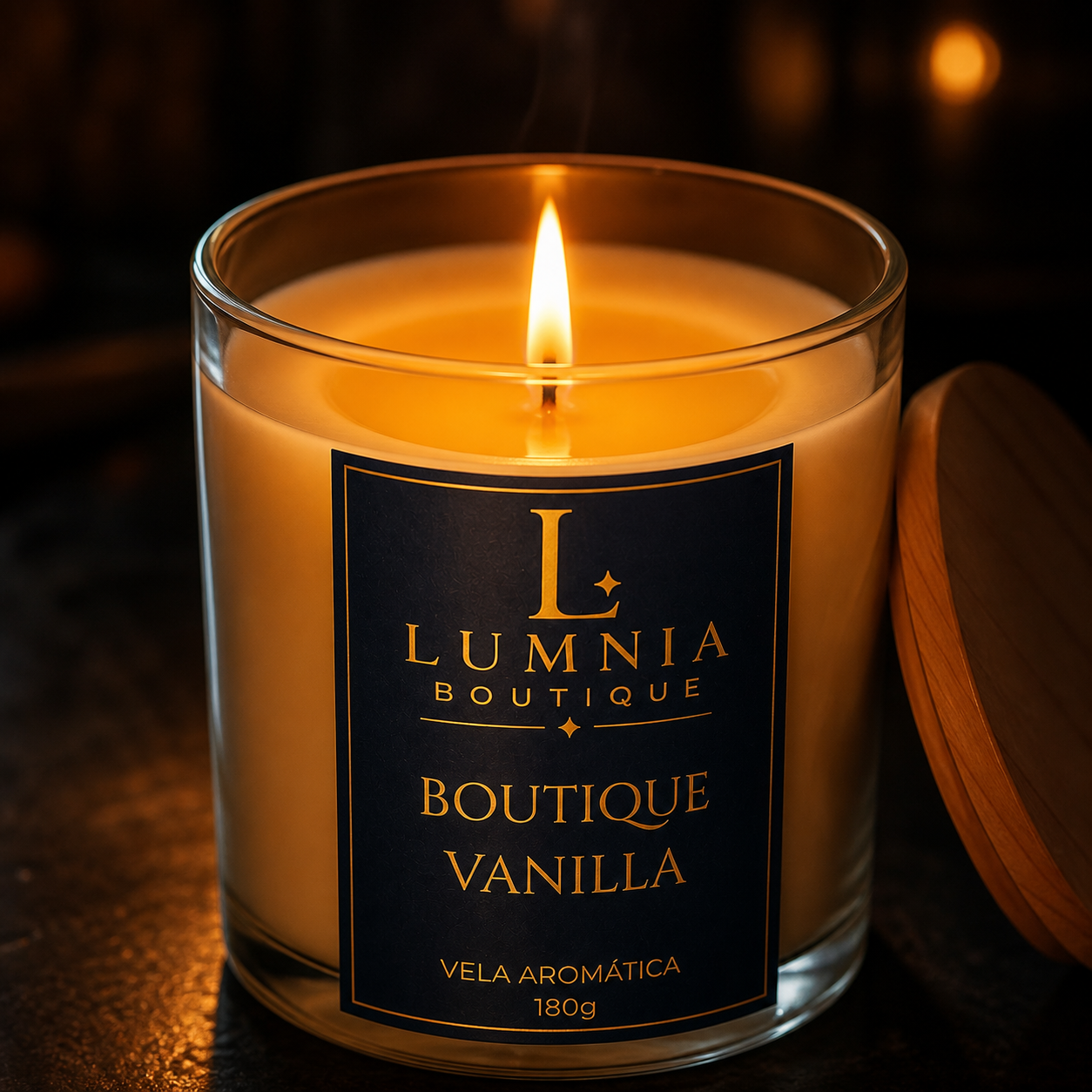 Vela Aromática Boutique Vanilla